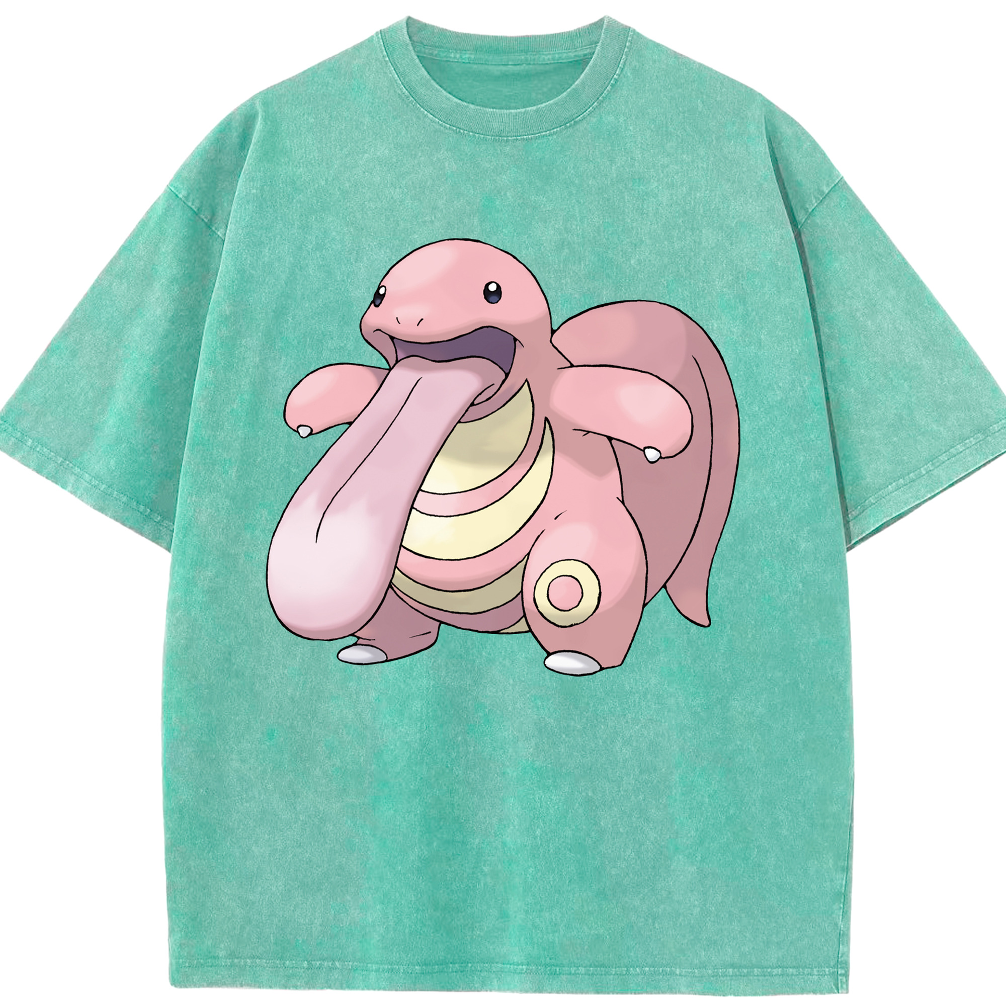 （画像用） ポケットモンスター Pokémon 綿100% ヴィンテージ風 半袖Tシャツ（フロントプリント）